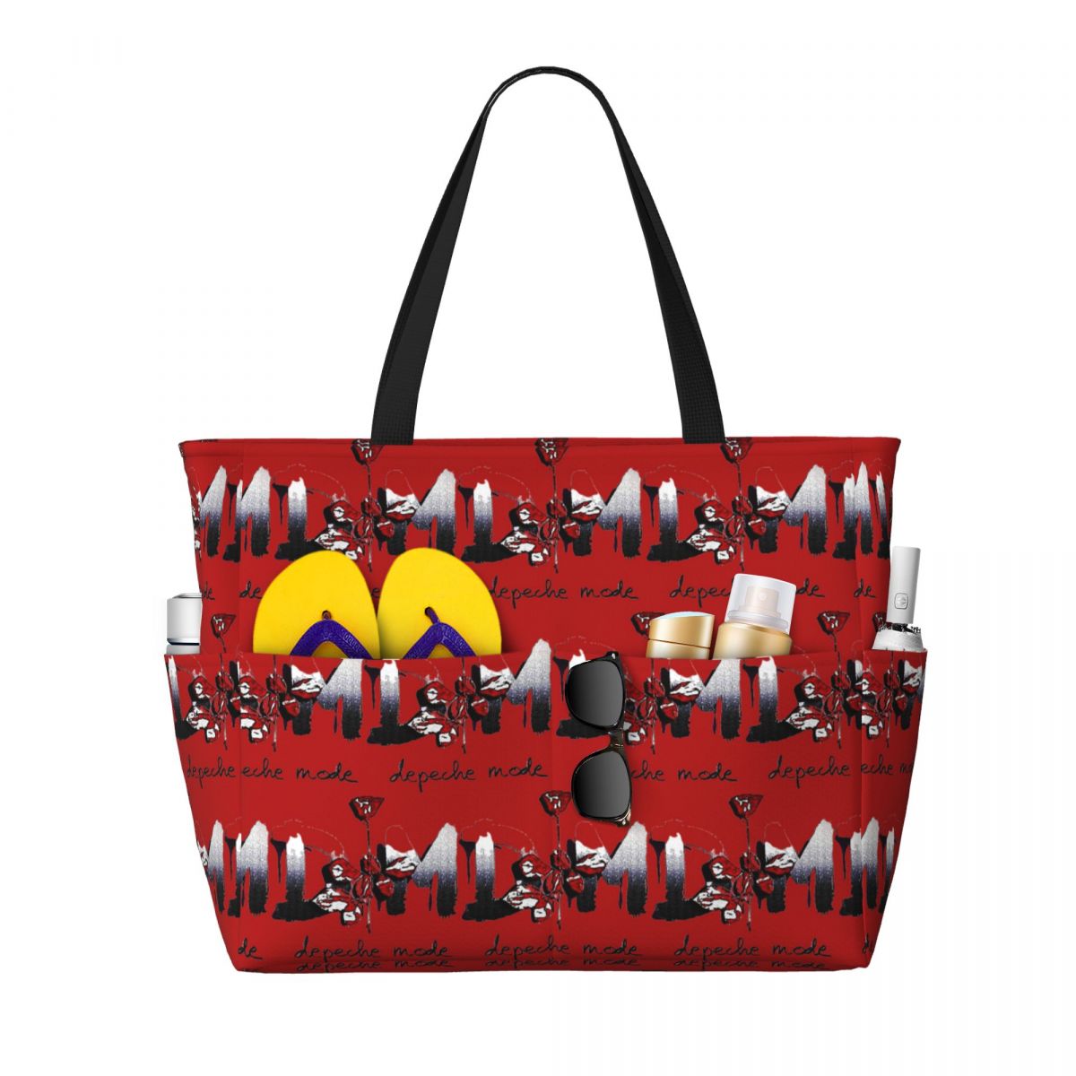 Yoga Fitness Music - Borsa tote da spiaggia Depeche Cool