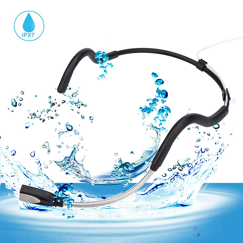 Yoga Fitness Spinning - Microfono per cuffie cablate KIMAFUN Pro,