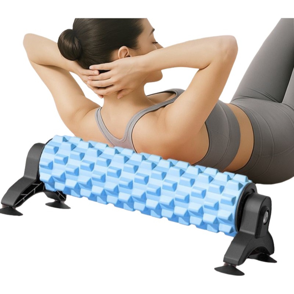 Foam Roller - Rullo in schiuma antiscivolo con ventosa