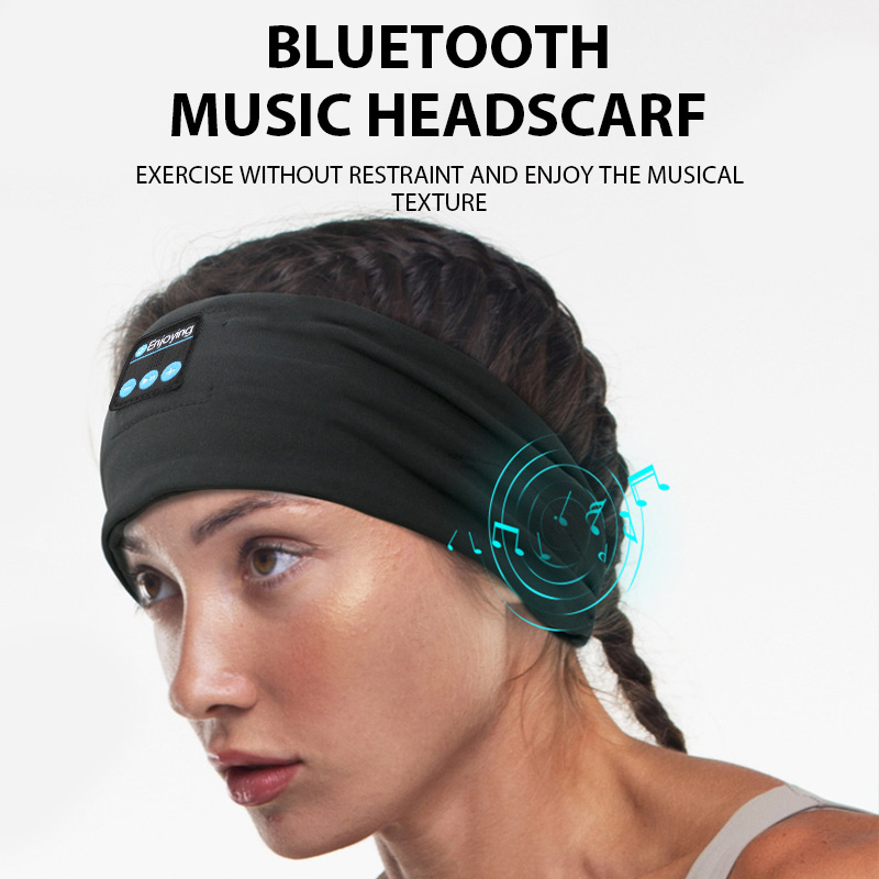 Yoga Fitness Music - Auricolari con fascia Bluetooth senza fili