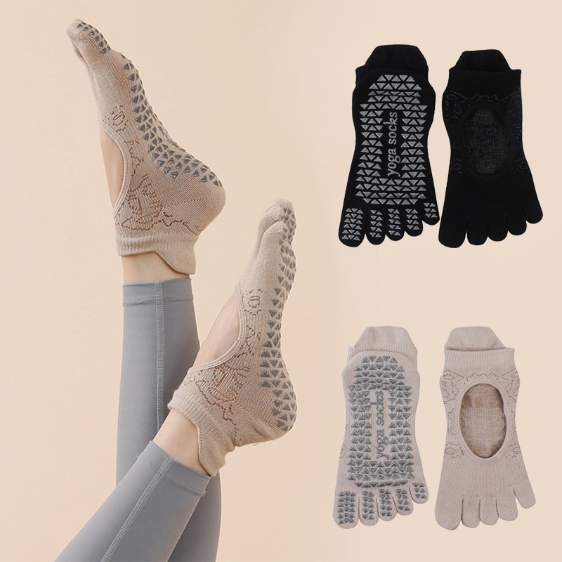 Yoga Fitness Pilates - Calzini da donna Yoga Toe calzini