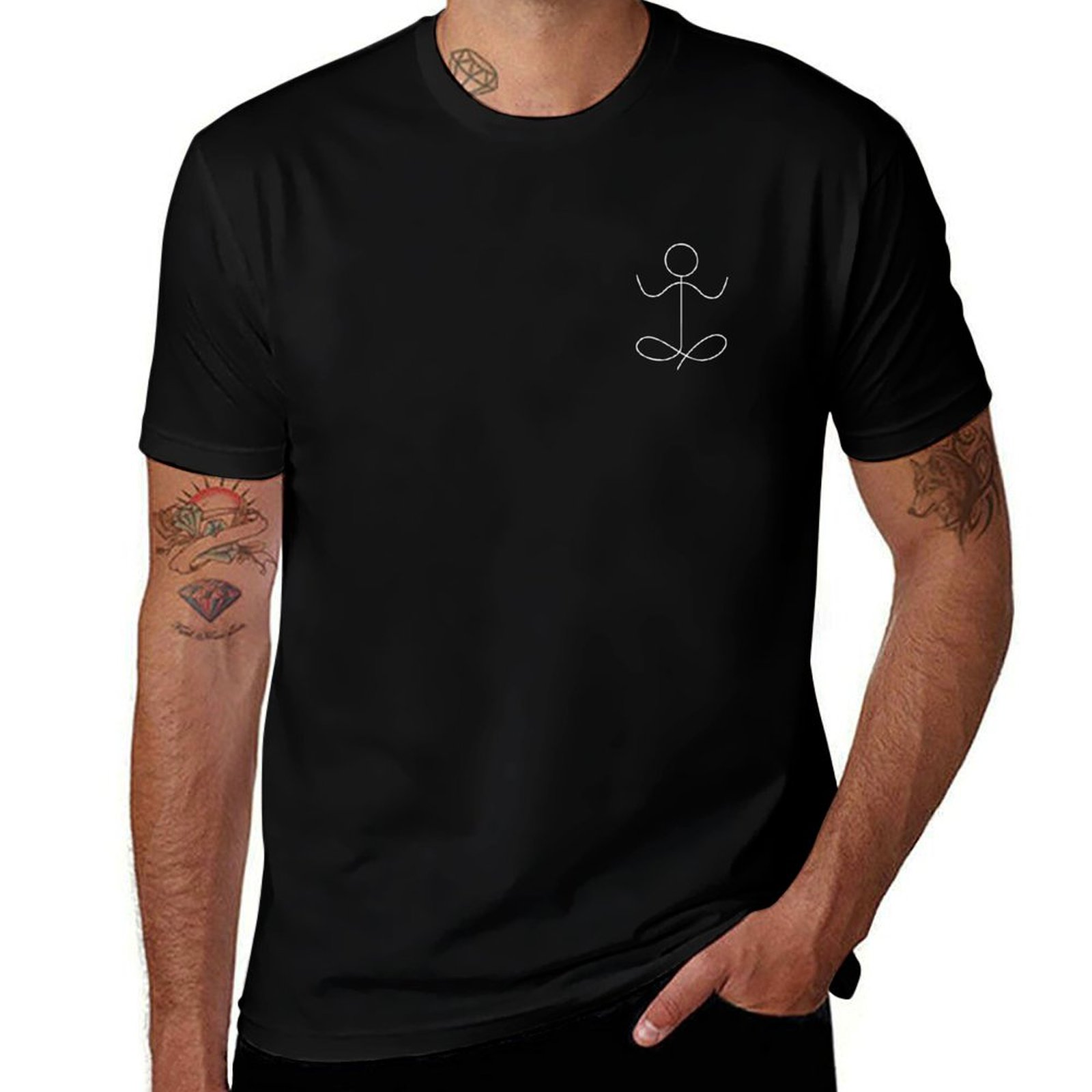 Zen Yoga Fitness - T-Shirt Yoga Zen India Fitness Health