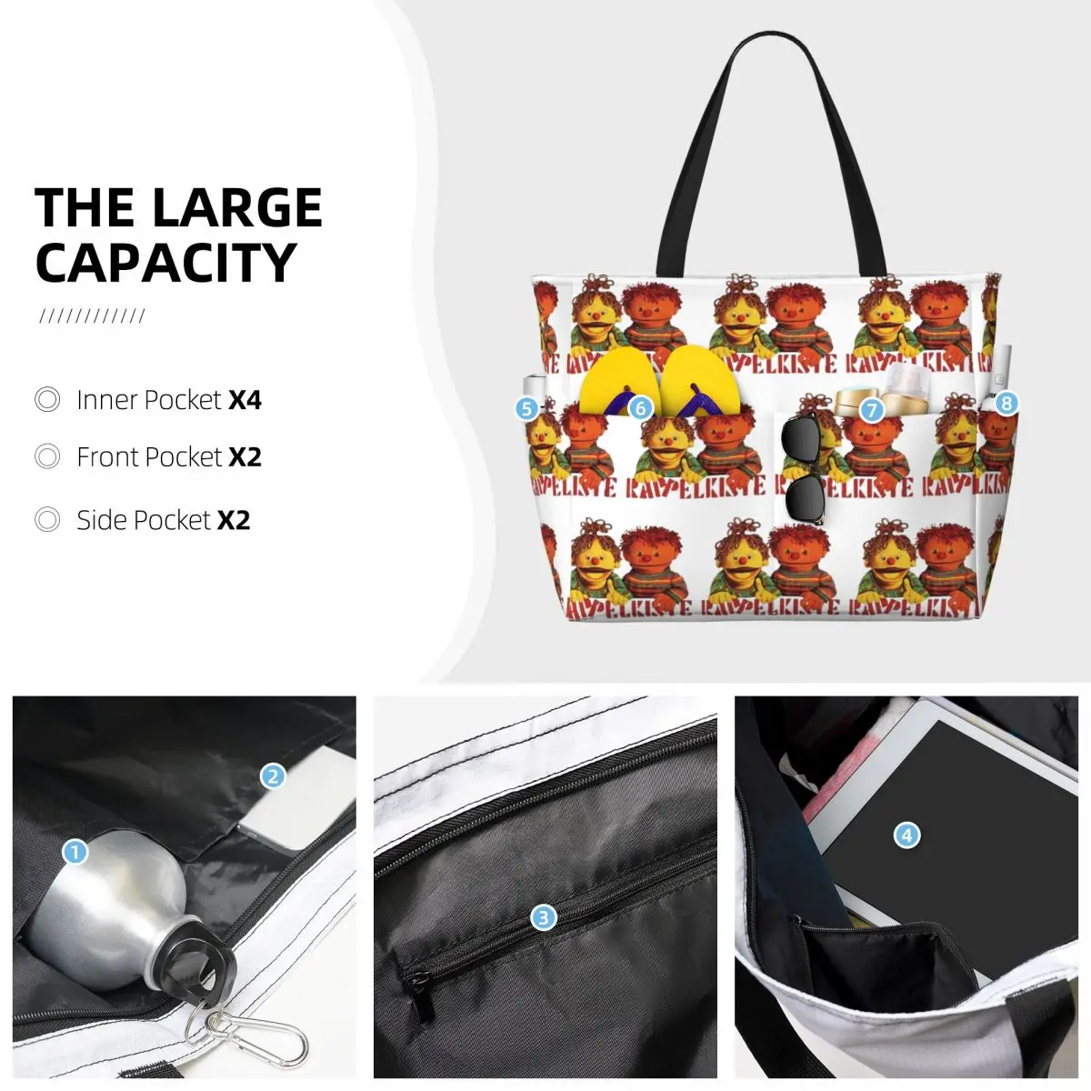 Borsa tote da spiaggia Ratz Un - Yoga Und Fitness recensione e prezzo