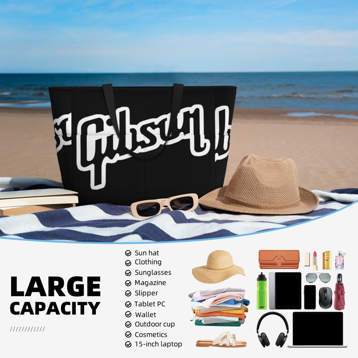 Gibsons Music 1894 Logo Beach  - Yoga Fitness Music recensione e prezzo