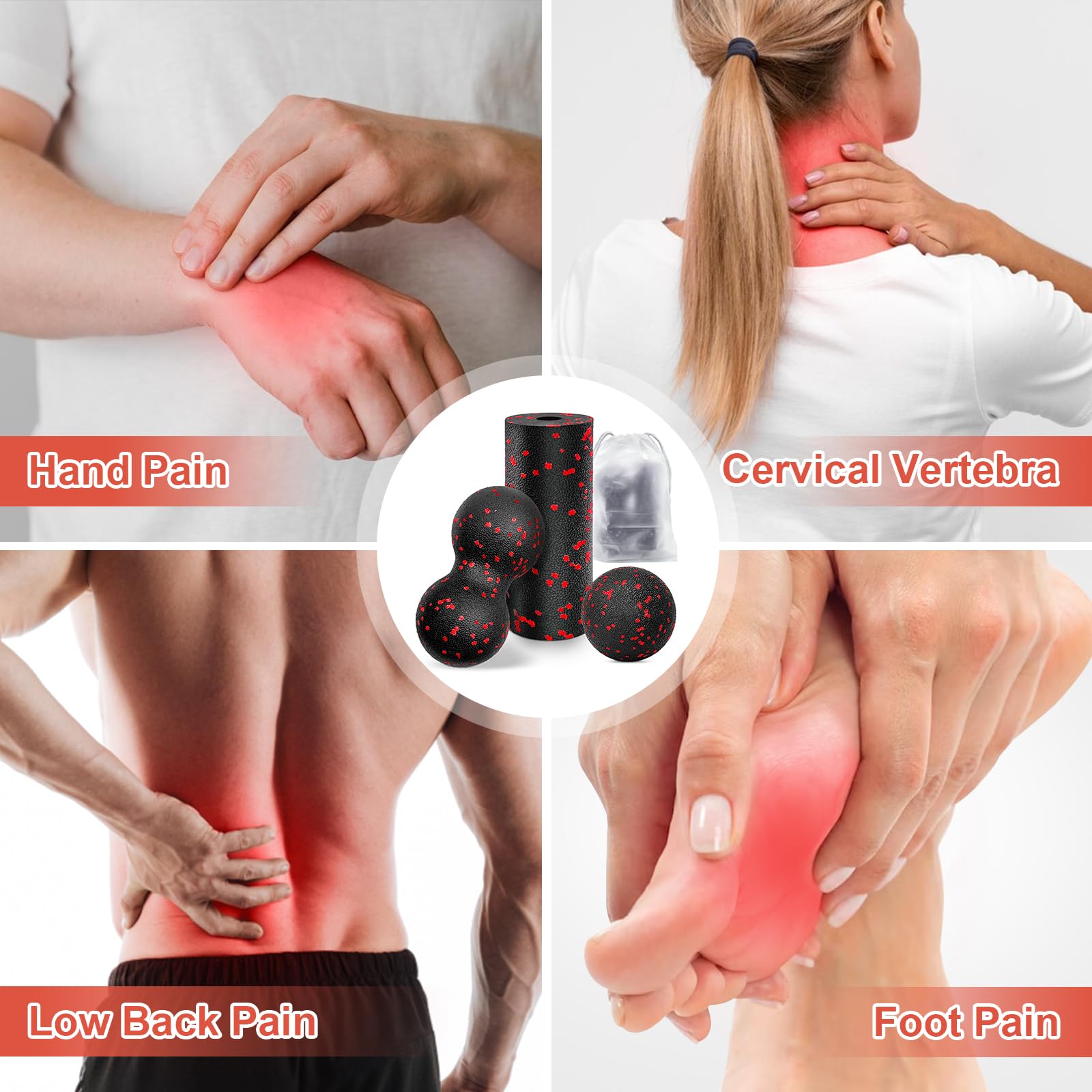 Set di palline di arachidi per - Yoga Fitness Massage recensione e prezzo