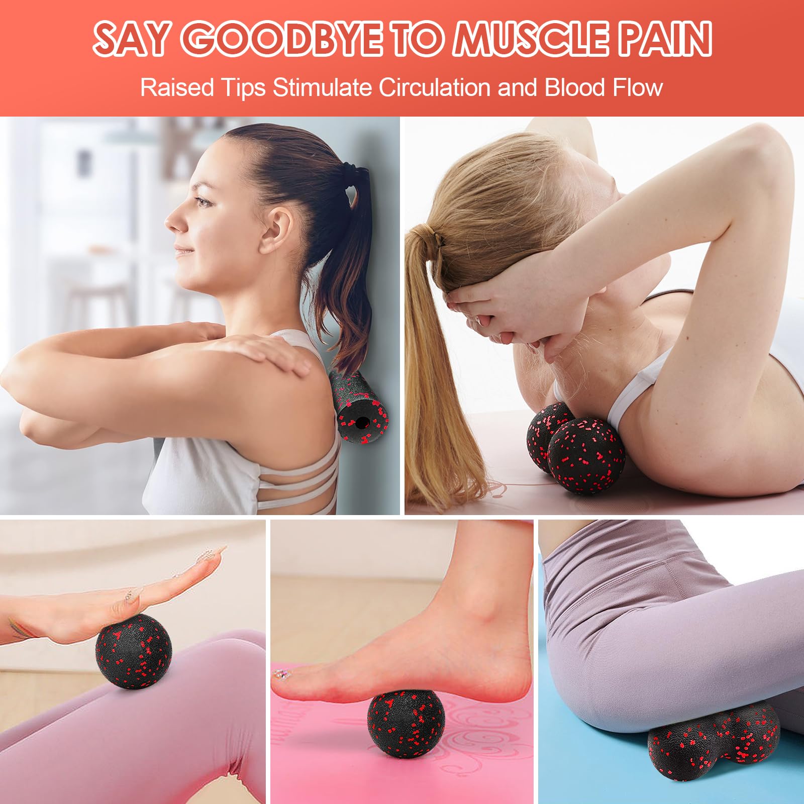 Set di palline di arachidi per - Yoga Fitness Massage recensione e prezzo