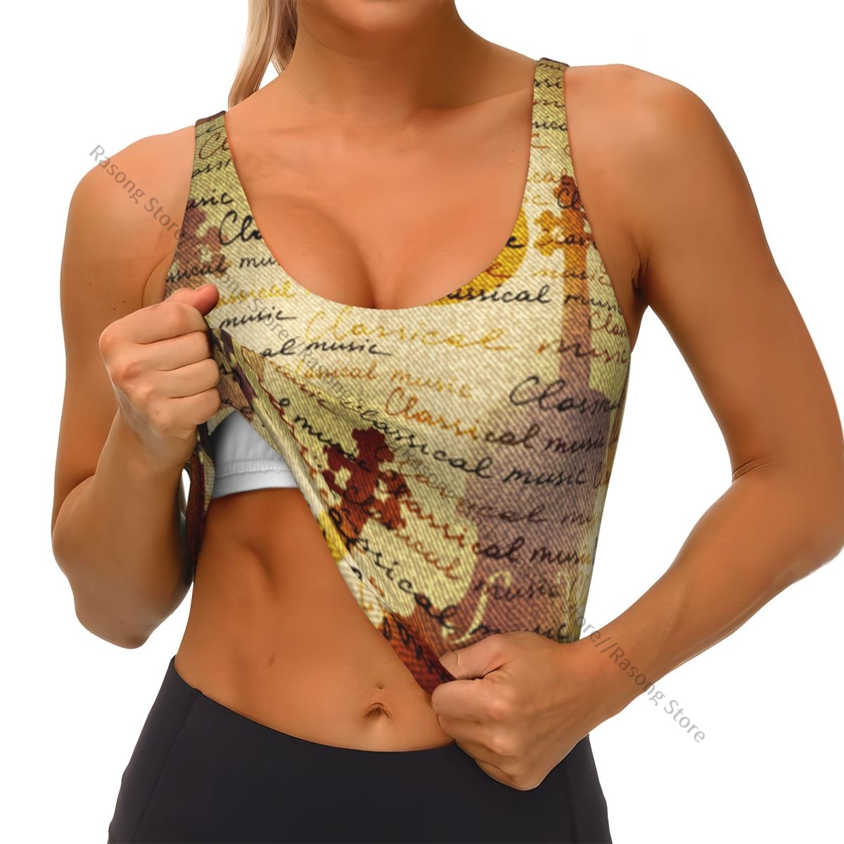 Reggiseno sportivo da donna ch - Yoga Fitness Music recensione e prezzo
