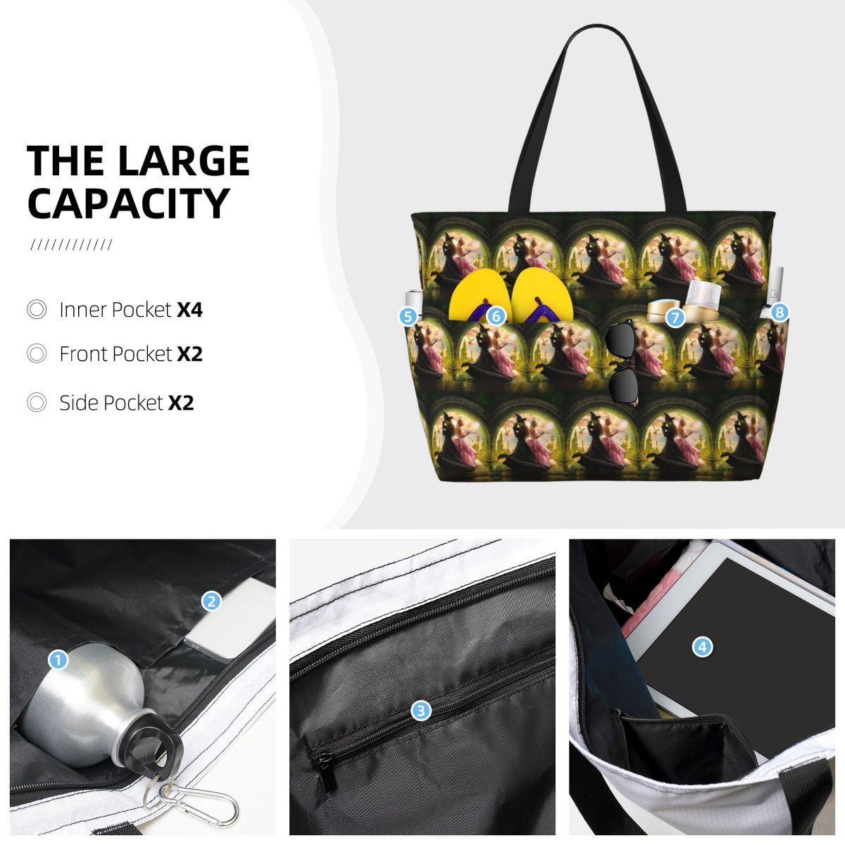 Borsa da spiaggia Wicked Music - Yoga Fitness Music recensione e prezzo