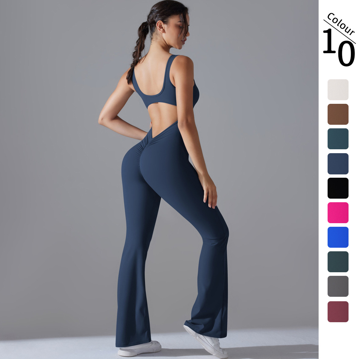 Tuta sexy con scollo a V poste - Yoga Fitness Stretching recensione e prezzo