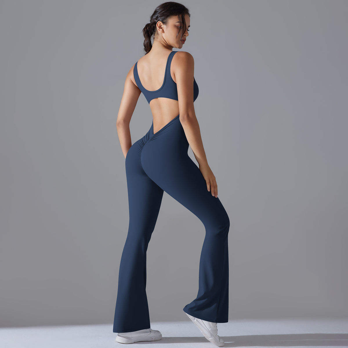 Tuta sexy con scollo a V poste - Yoga Fitness Stretching recensione e prezzo