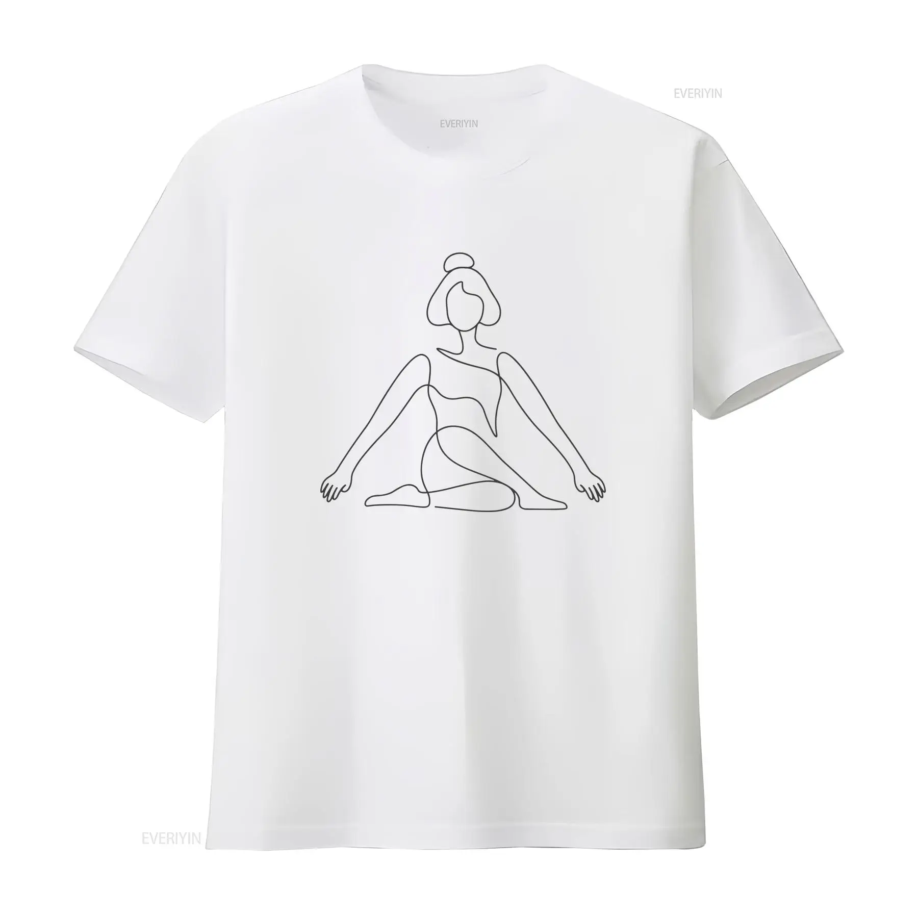 T-shirt One Line Yoga Pose, mi - Zen Yoga Fitness recensione e prezzo