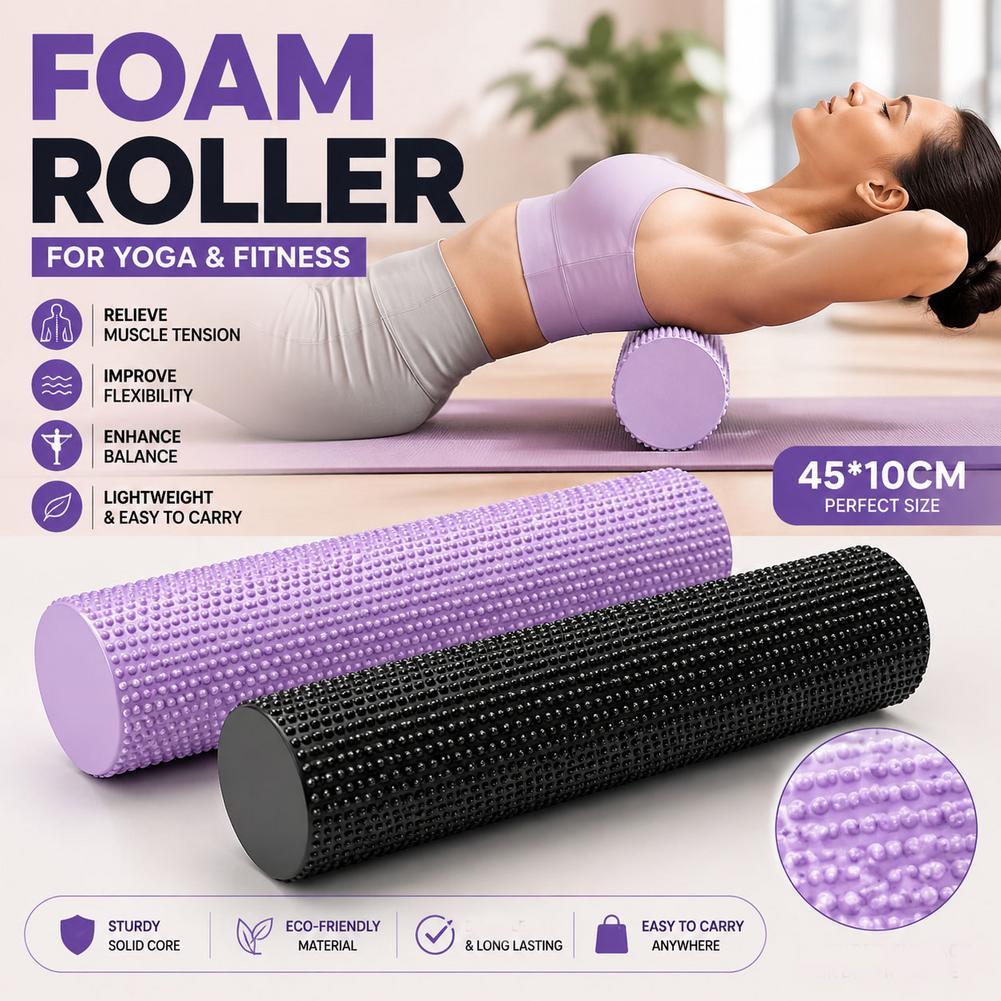 Rullo in Schiuma EVA ad Alta D - Yoga Fitness Massage recensione e prezzo