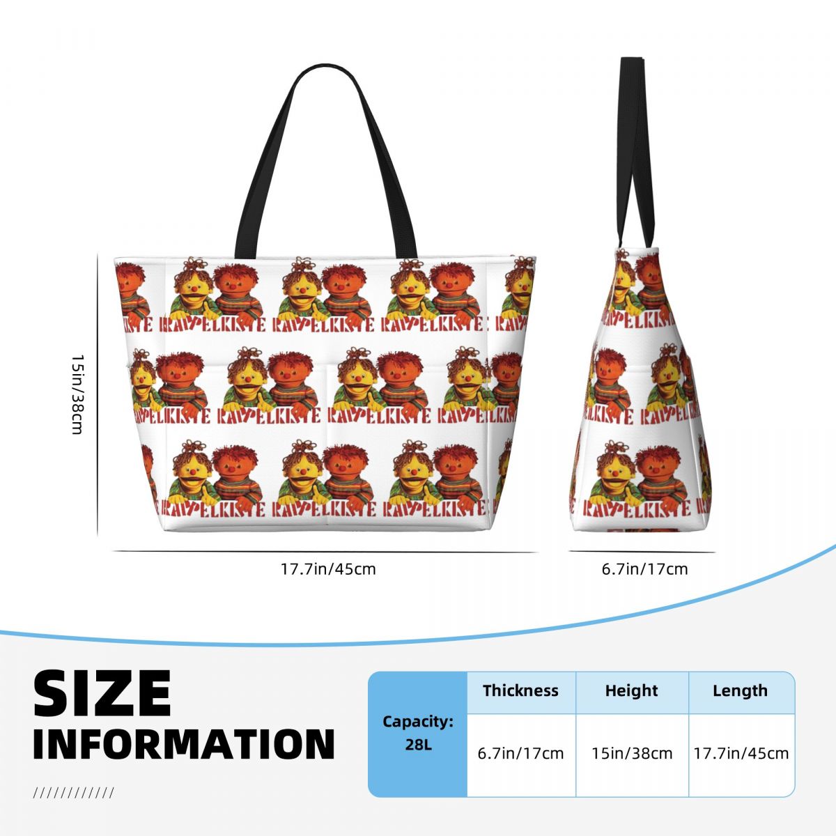 Borsa tote da spiaggia Ratz Un - Yoga Und Fitness recensione e prezzo