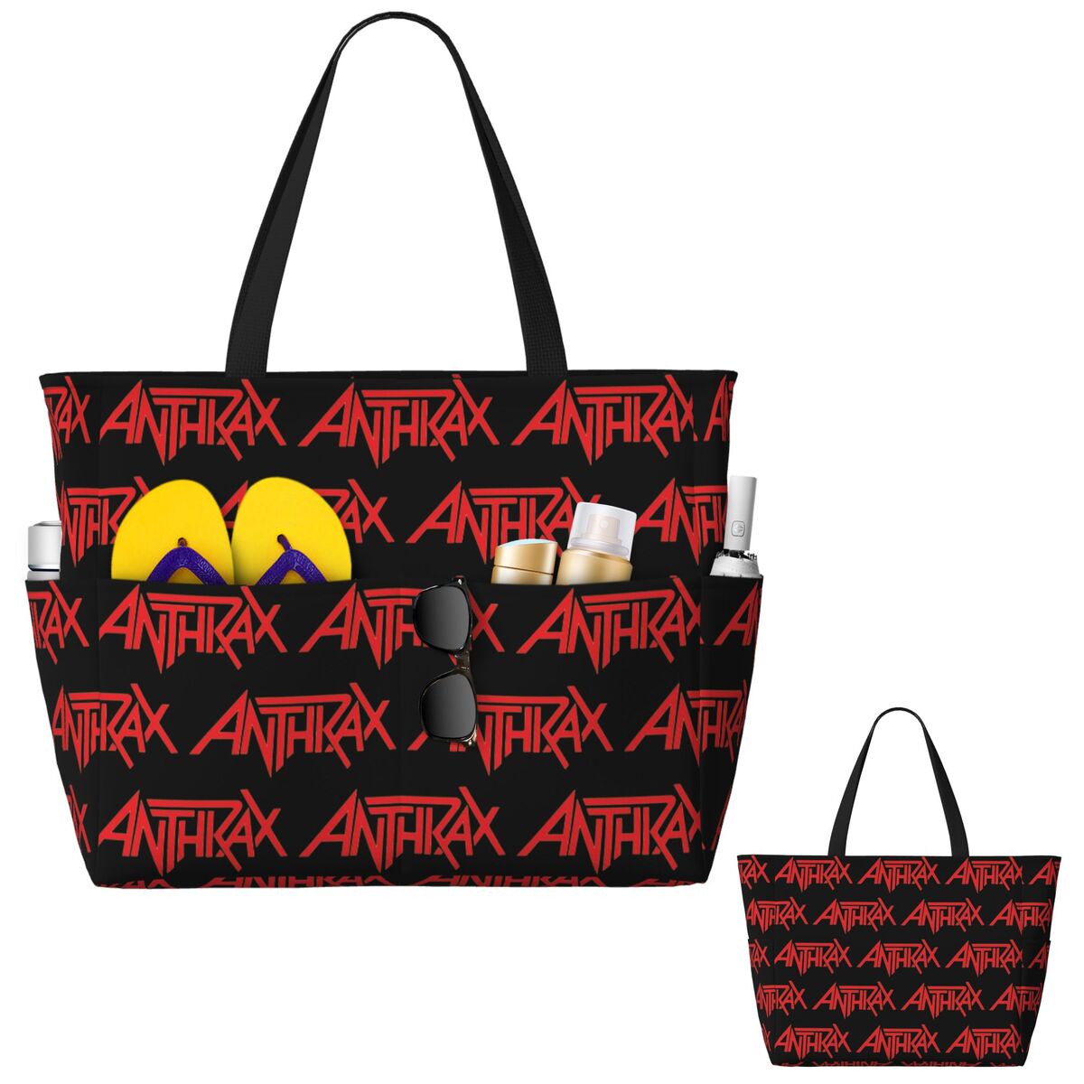 Borsa da spiaggia con logo Ant - Yoga Fitness Music recensione e prezzo