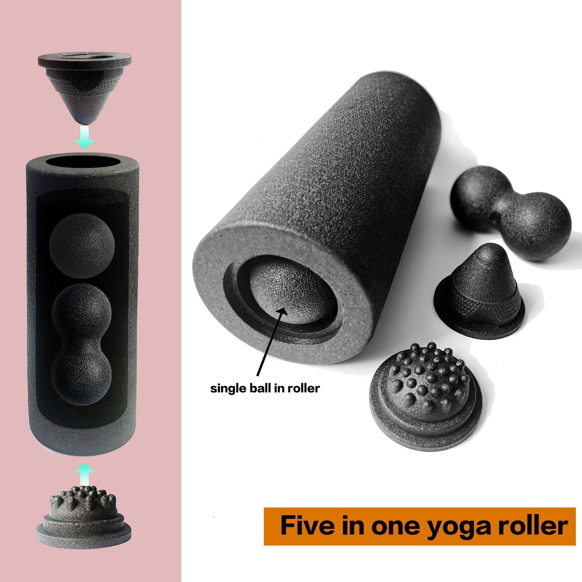 Set 5-in-1 per il recupero mus - Foam Roller recensione e prezzo